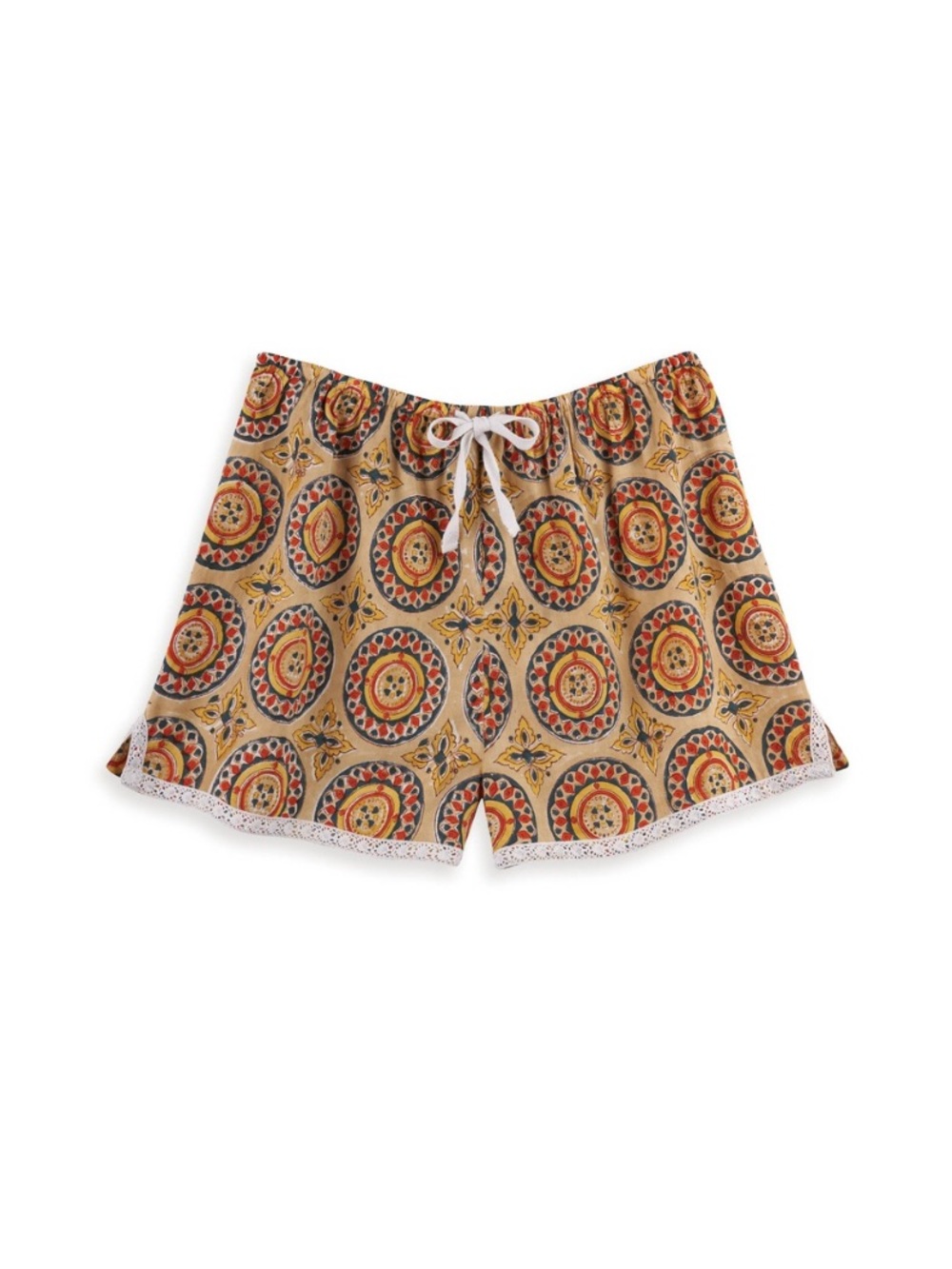 Tan Cotton Pajama Short from Signals 7 Days of Sleep Shorts Size Small